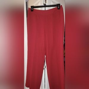 COPY - Casual Corner Annex Women's wide leg pants sz 12, Linen Blend, fully lin…